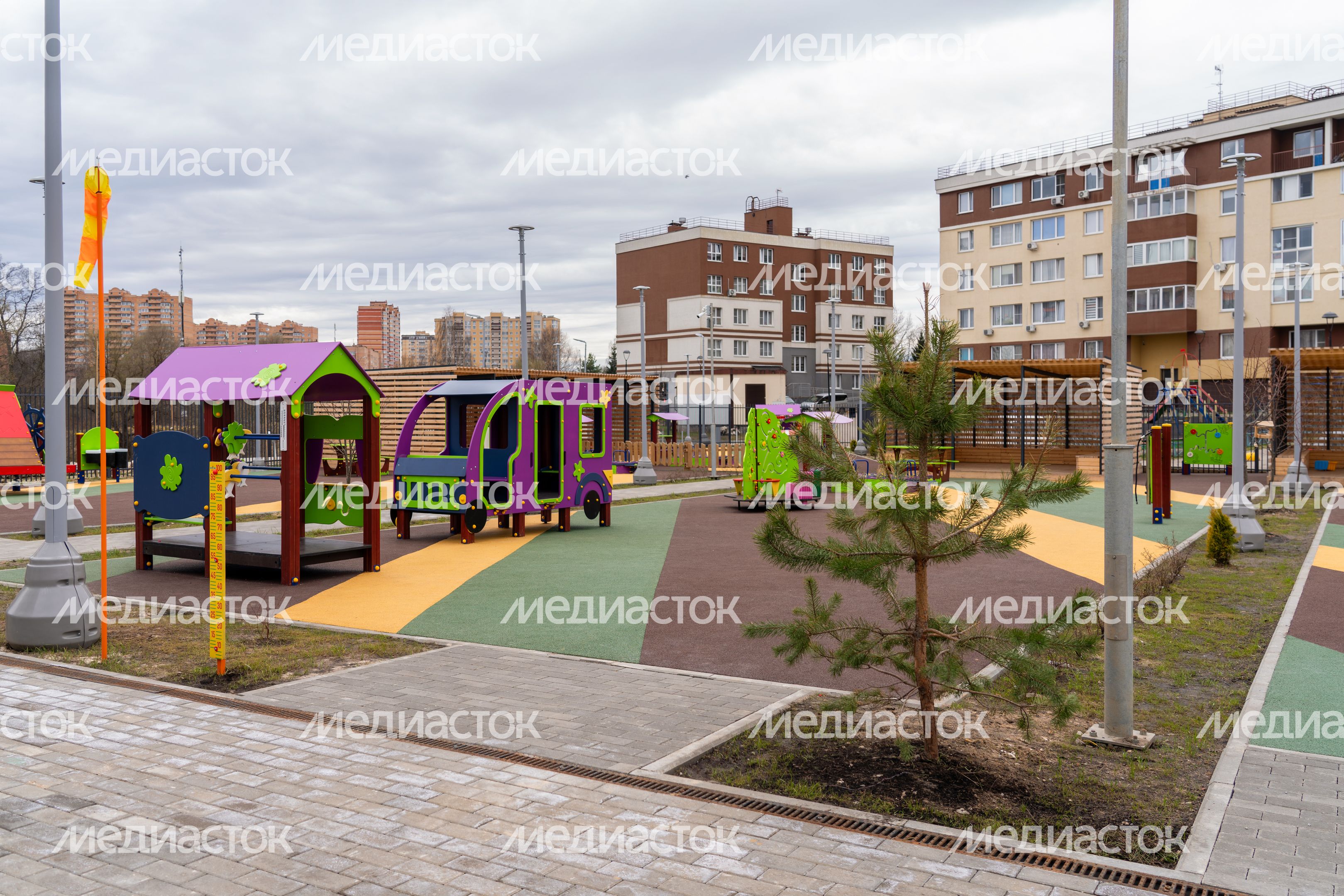 Новый детский сад на 196 мест в ЖК «Малина» поселка Нахабино округа Красногорск Новый детский сад на 196 мест в ЖК «Малина» поселка Нахабино округа Красногорск