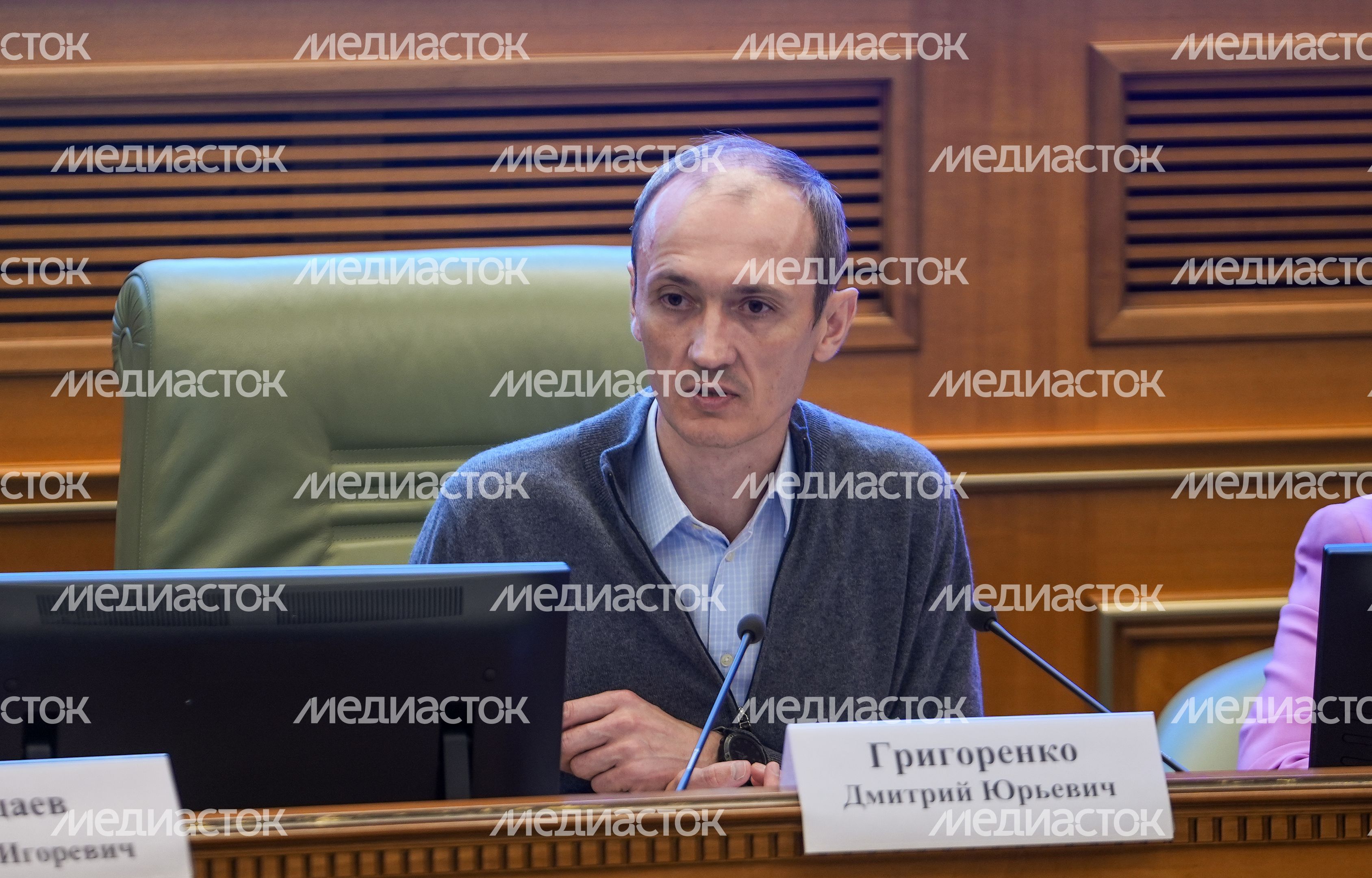 Дмитрий Григоренко на заседании подкомиссии по цифровизации Дмитрий Григоренко на заседании подкомиссии по цифровизации