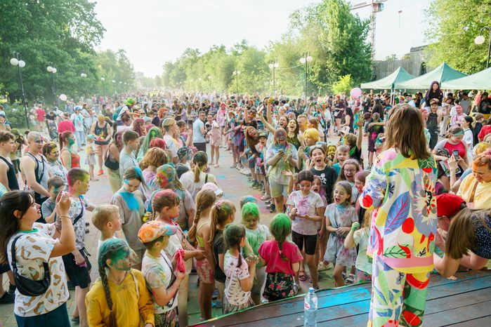 День защиты детей в Центральном парке культуры и отдыха в Люберцах
