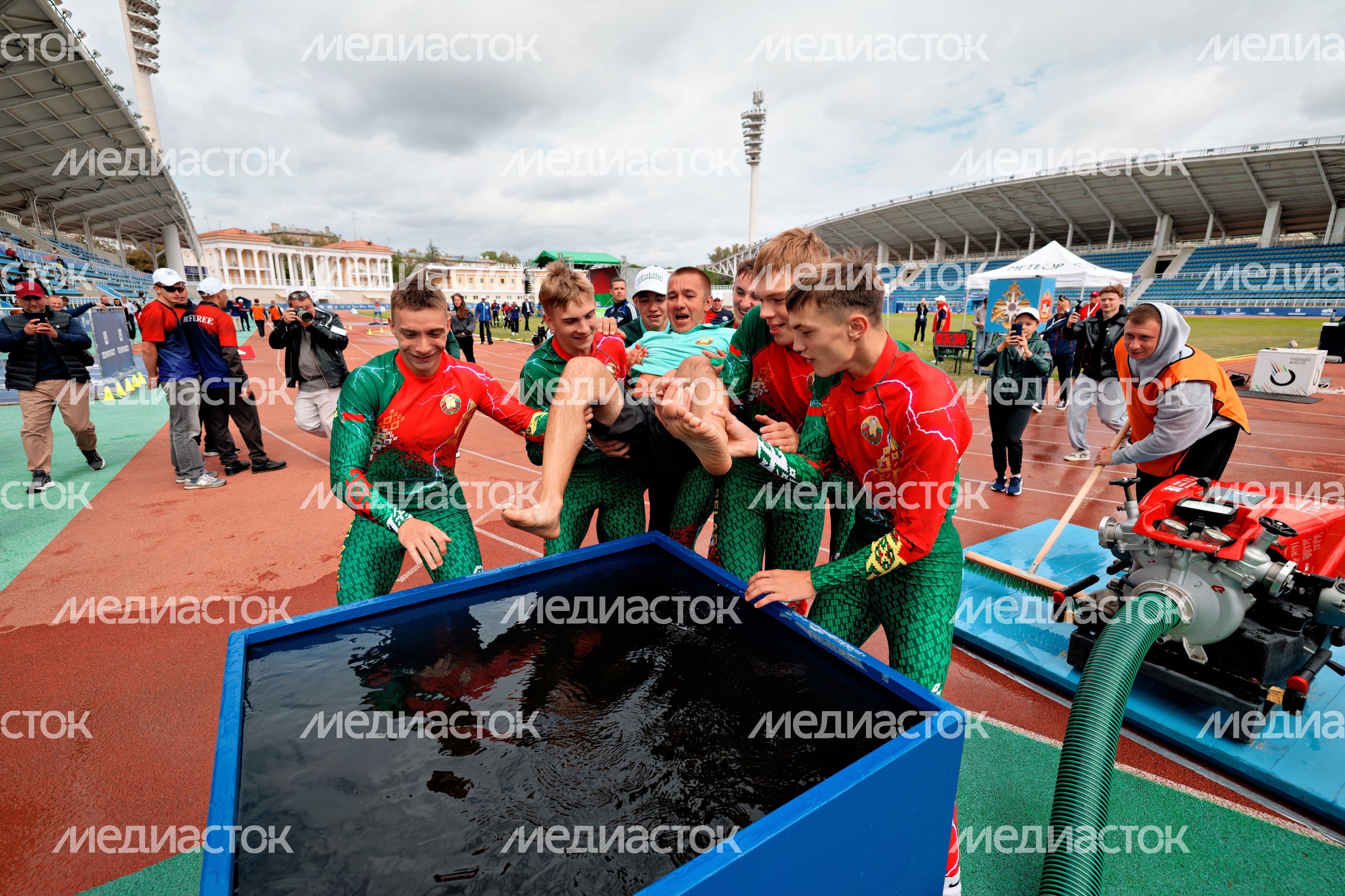 Юношеская сборная Беларуси победила в общем зачете на XI Чемпионате мира по пожарно-спасательному спорту Юношеская сборная Беларуси победила в общем зачете на XI Чемпионате мира по пожарно-спасательному спорту
