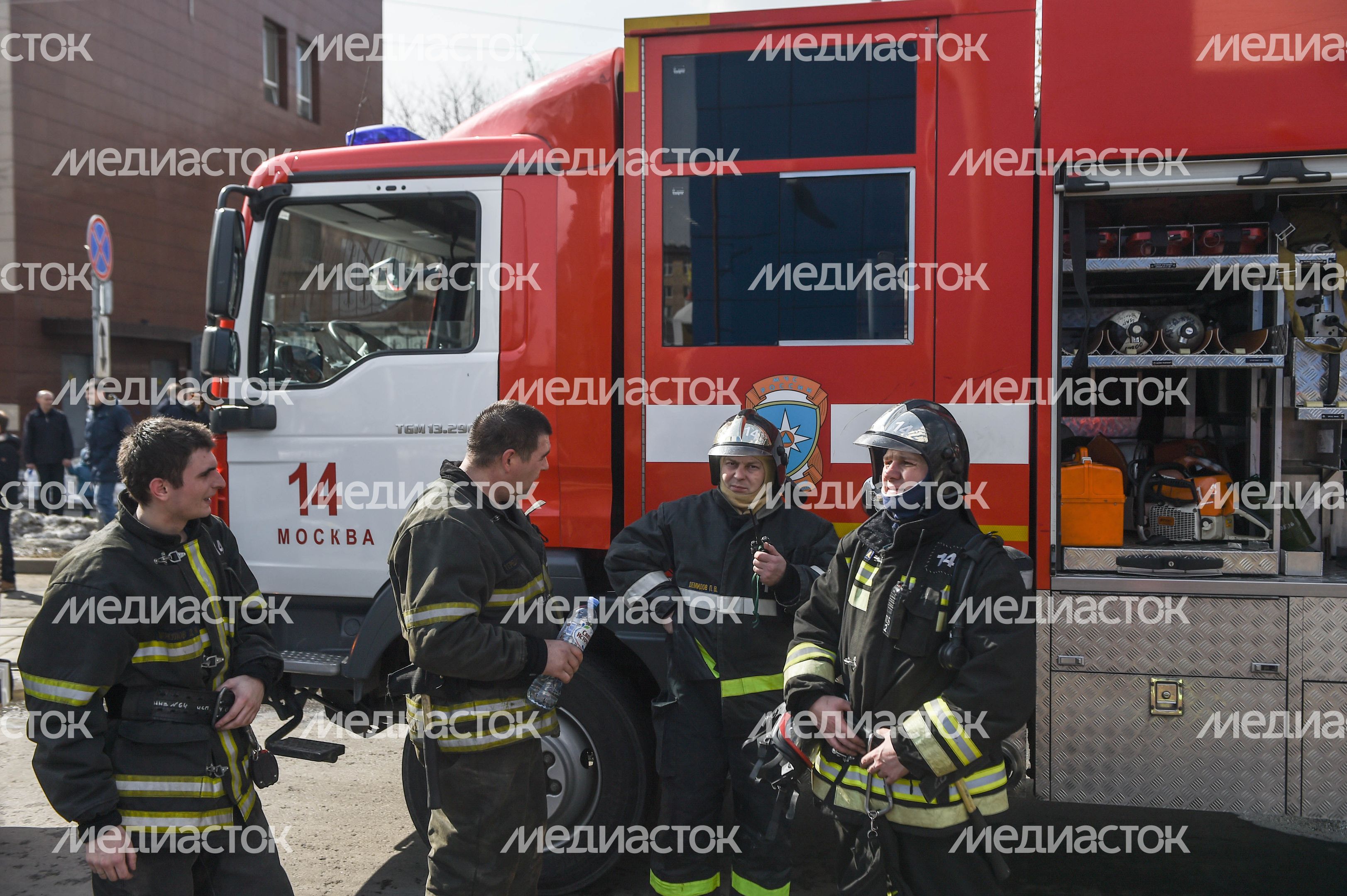Пожар в ТЦ «Персей для детей»