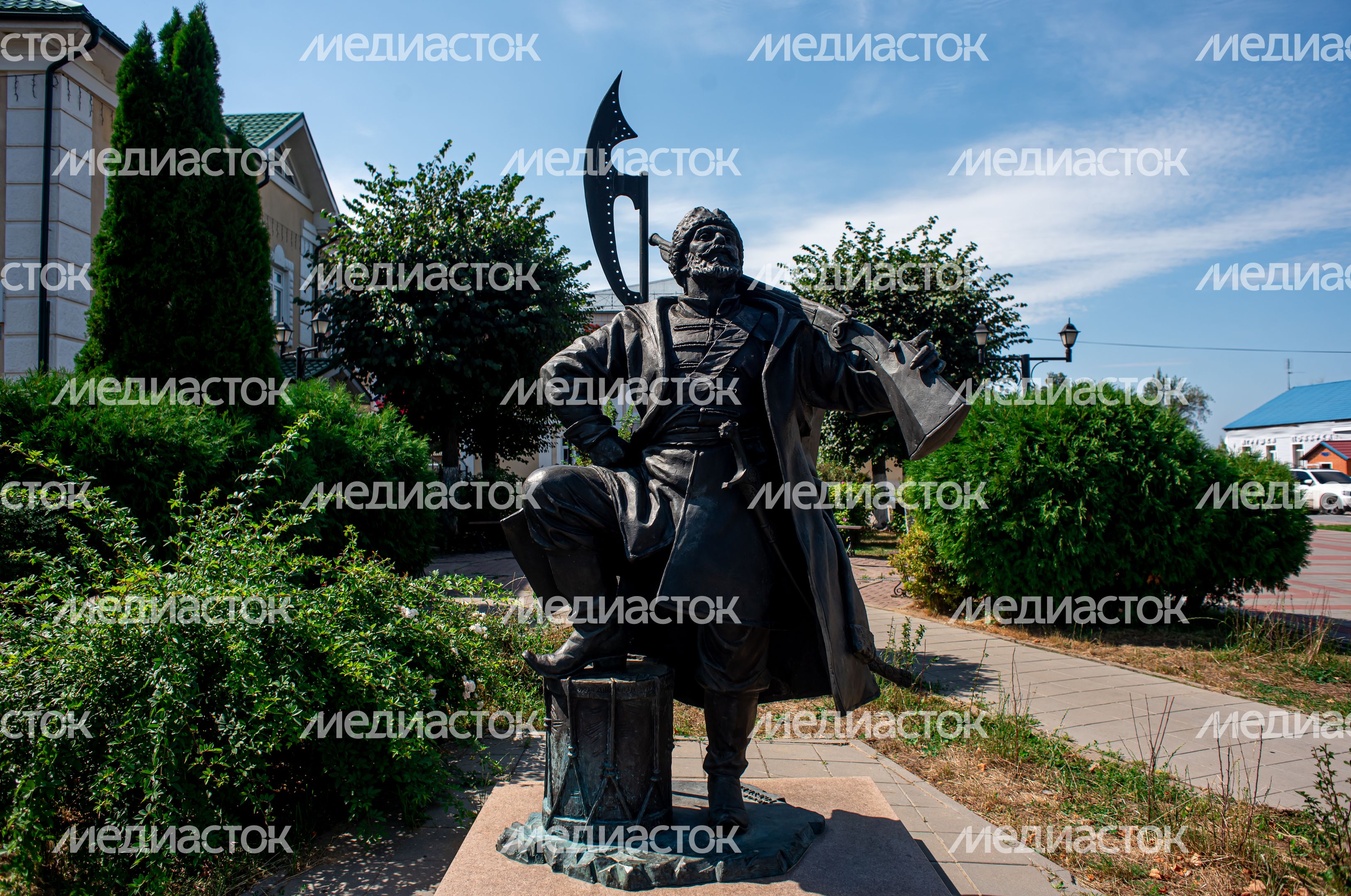 Летние виды города Кашира