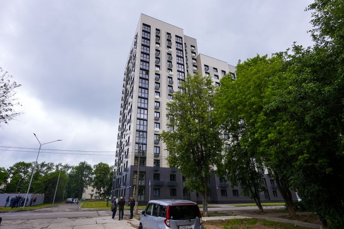 Новый дом для переселенцев из аварийного жилья в п. Южный г.о. Подольск