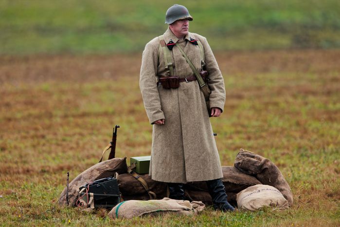 Военно-исторический фестиваль «Москва за нами. 1941 год» на Бородинском поле