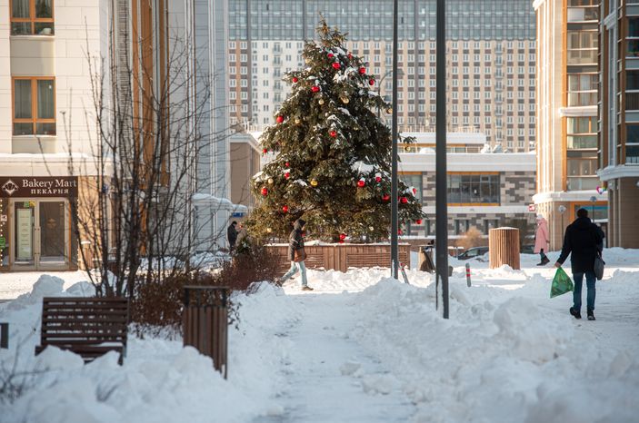 Зима в Москве
