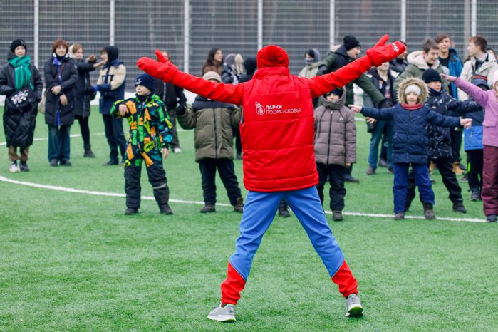 Спортивно-развлекательное мероприятие «Бегущие по снегу» в Кузьминском лесопарке в Котельниках