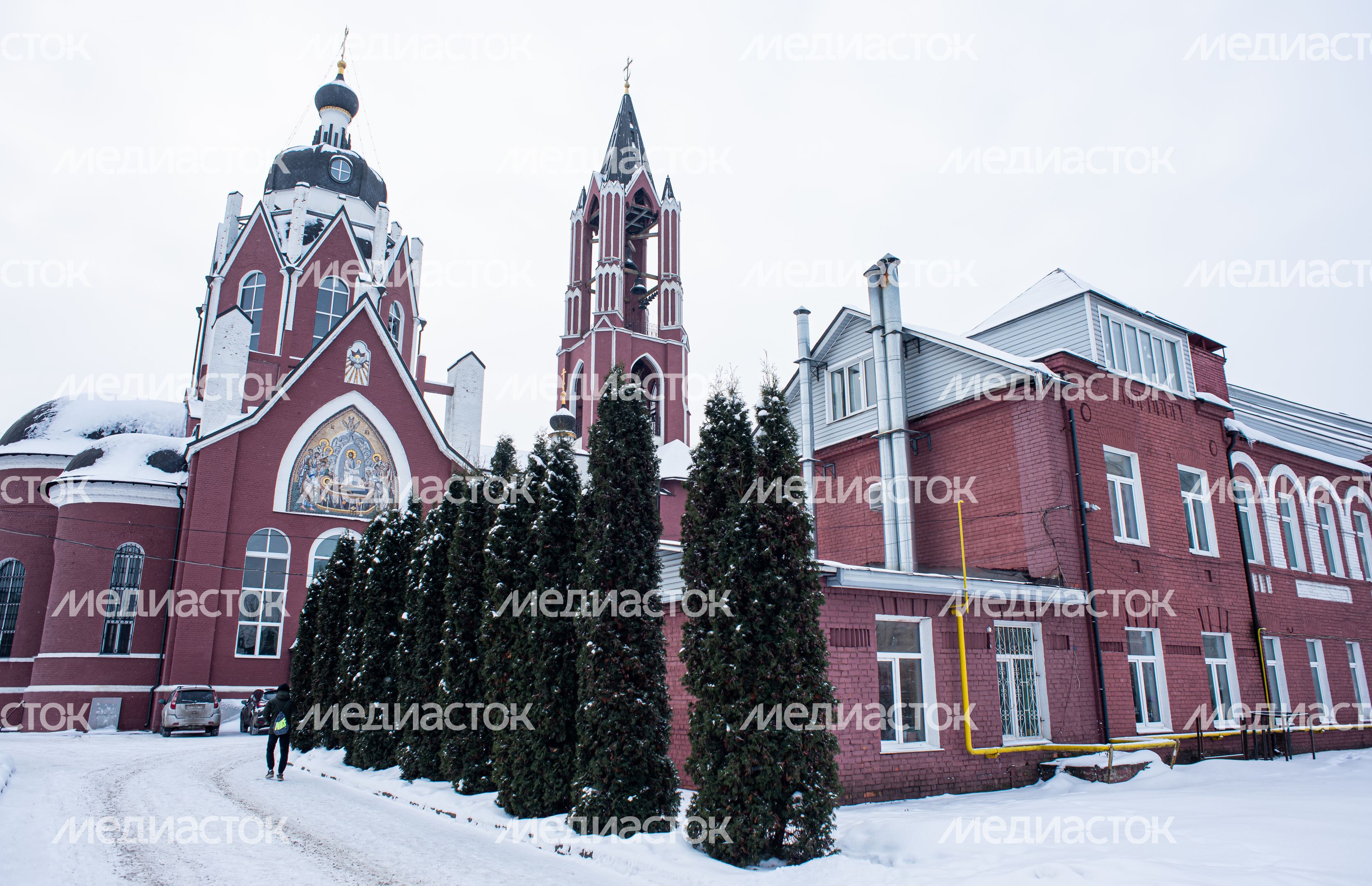 Зимние виды города Щелково