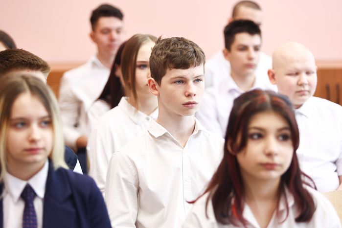 «Урок мужества» с участием Губернатора Подмосковья в Климовске