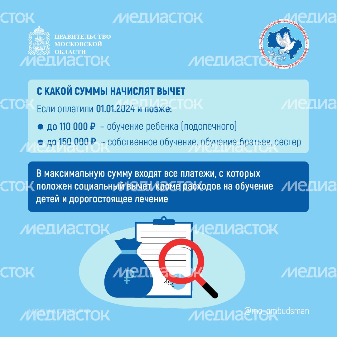 Налоговый вычет за обучение квадрат 03
