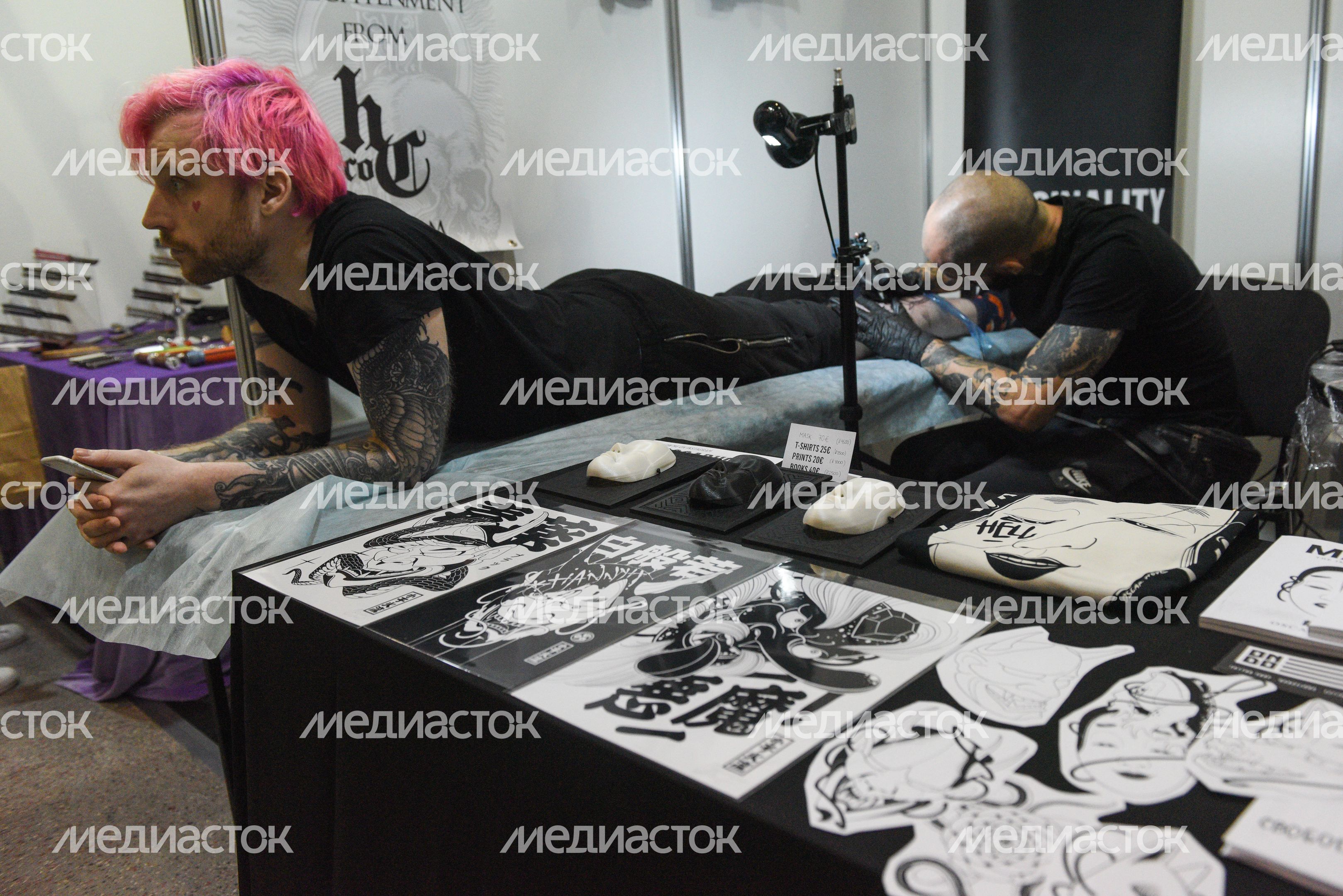 Открытие фестиваля «Russian Tattoo Expo» в Москве Открытие фестиваля «Russian Tattoo Expo» в Москве