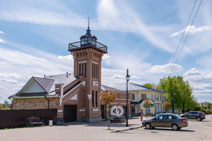 Пожарная каланча в Талдоме