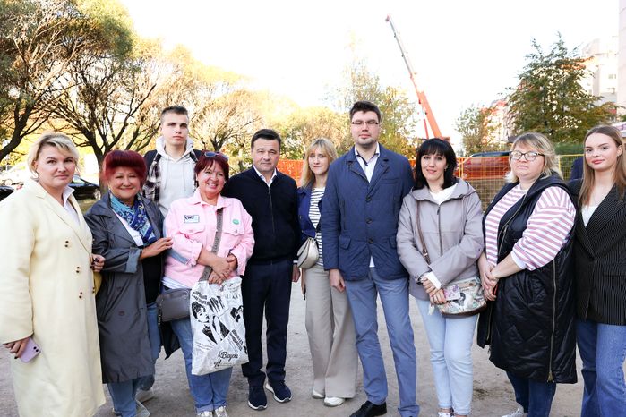 Осмотр новой котельной и реконструируемого участка теплосети в Королеве Губернатором Подмосковья