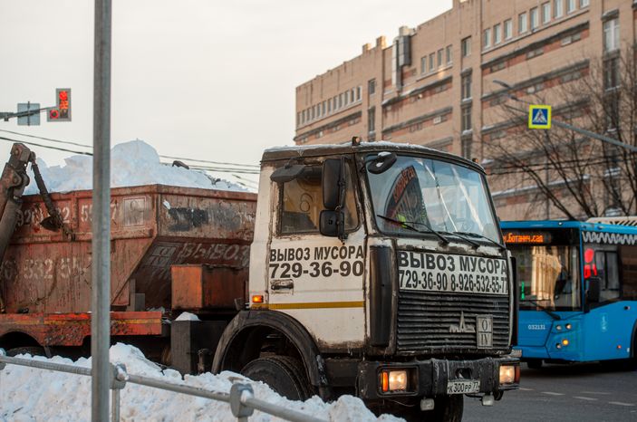 Зима в Москве