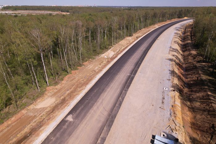 Строительство двух участков Южно-Лыткаринской автодороги