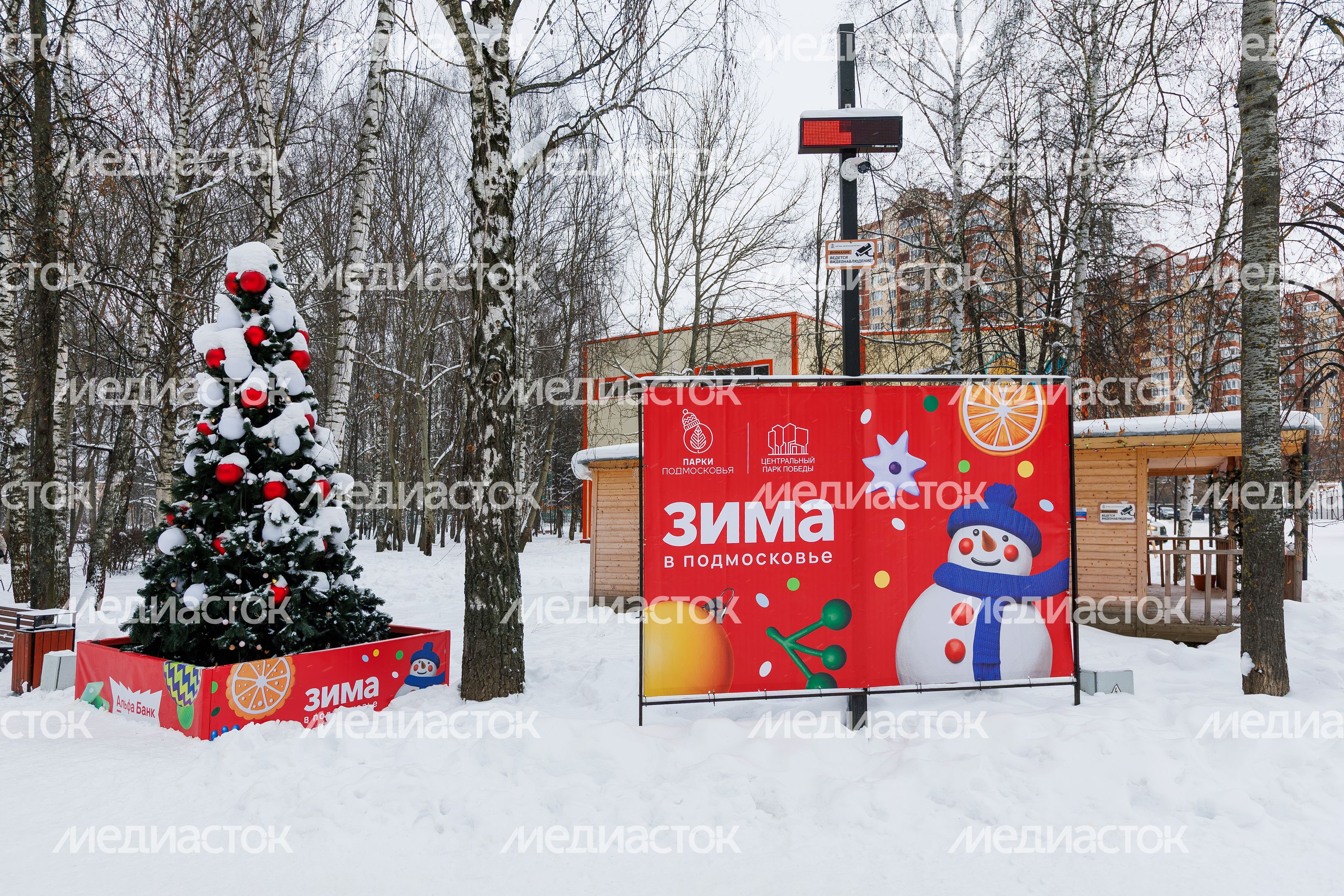 Городской парк культуры и отдыха зимой в Долгопрудном Городской парк культуры и отдыха зимой в Долгопрудном