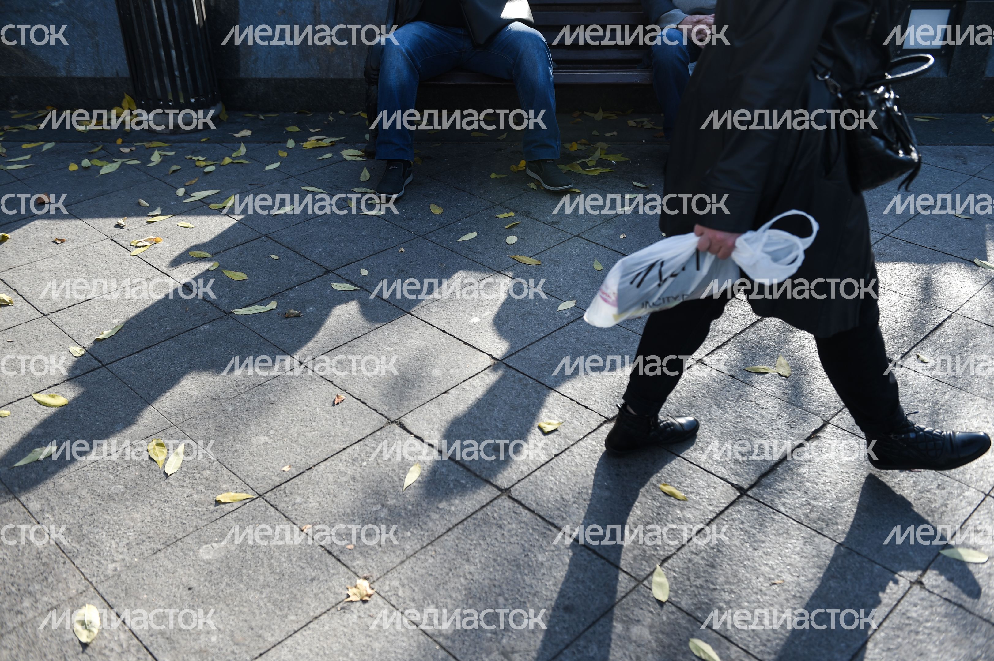 Пенсионеры в Москве