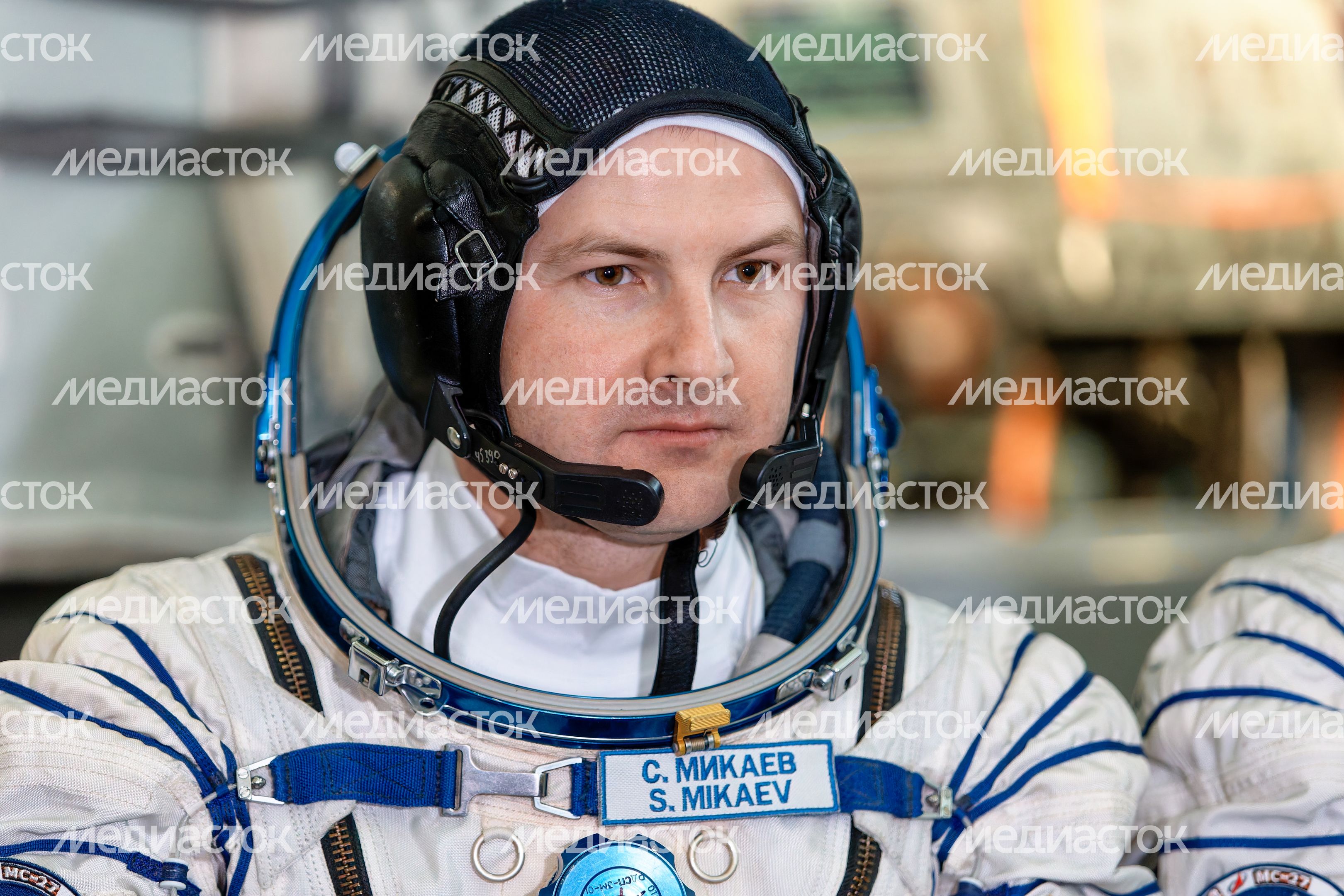 Бортинженер Сергей Микаев из дублирующего экипажа МКС-73 на комплексной тренировке в Звездном городке Бортинженер Сергей Микаев из дублирующего экипажа МКС-73 на комплексной тренировке в Звездном городке