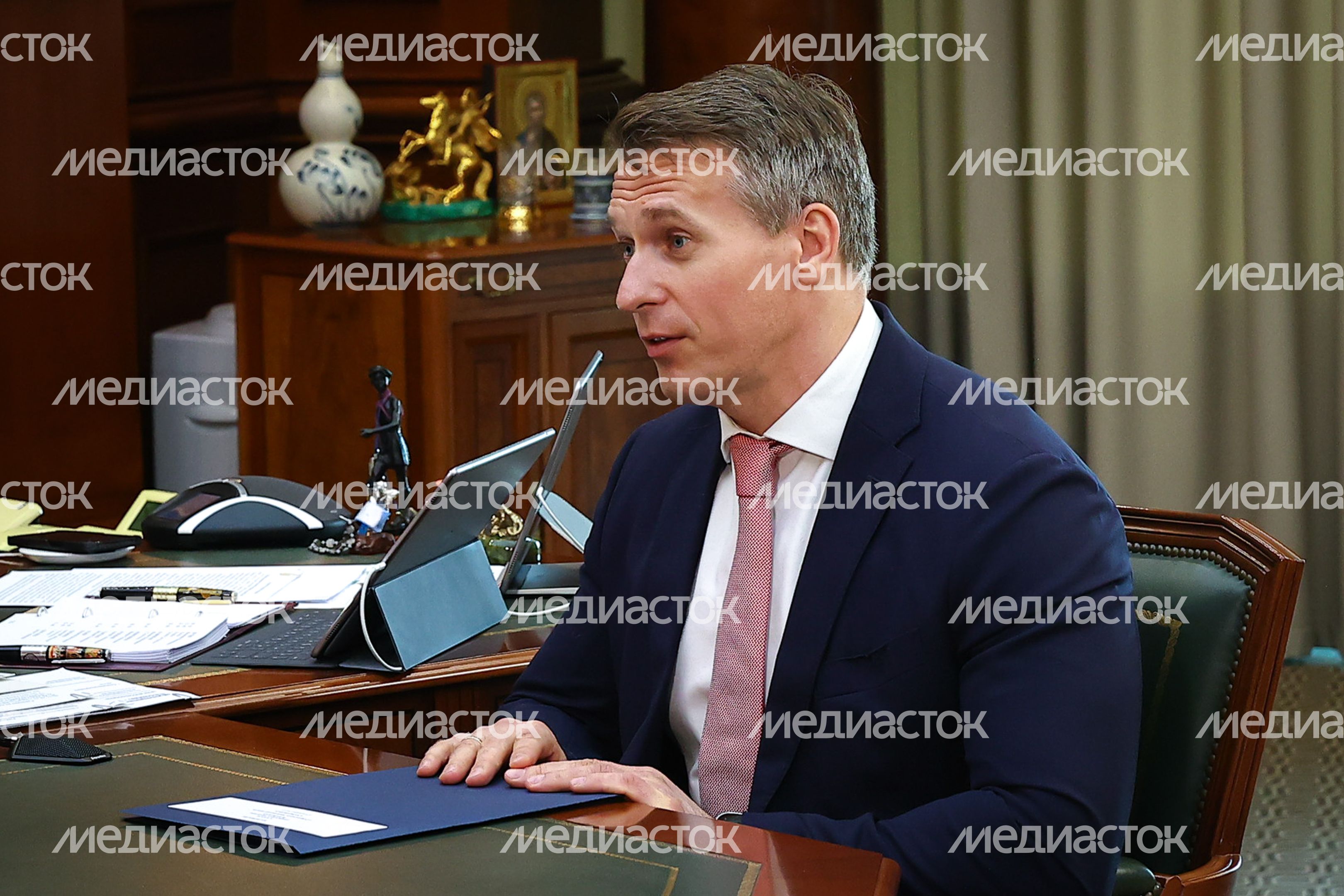 Встреча Губернатора Подмосковья с Генеральным директором «Почты России» Встреча Губернатора Подмосковья с Генеральным директором «Почты России»