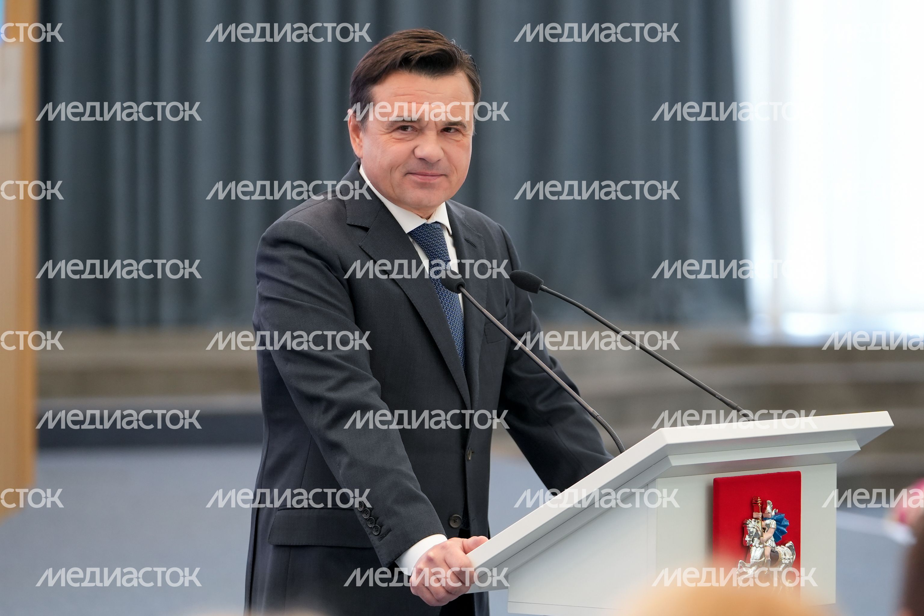 Губернатор Андрей Воробьев поприветствовал участников конференции в Красногорске Губернатор Андрей Воробьев поприветствовал участников конференции в Красногорске