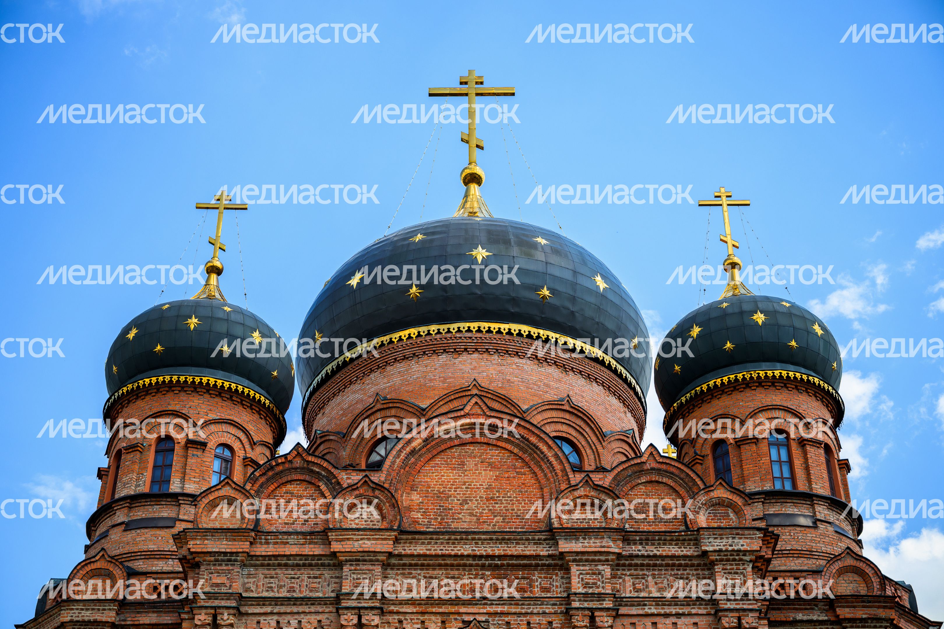 Гуслицкий Спасо-Преображенский мужской монастырь в городе Куровское Орехово-Зуевского округа