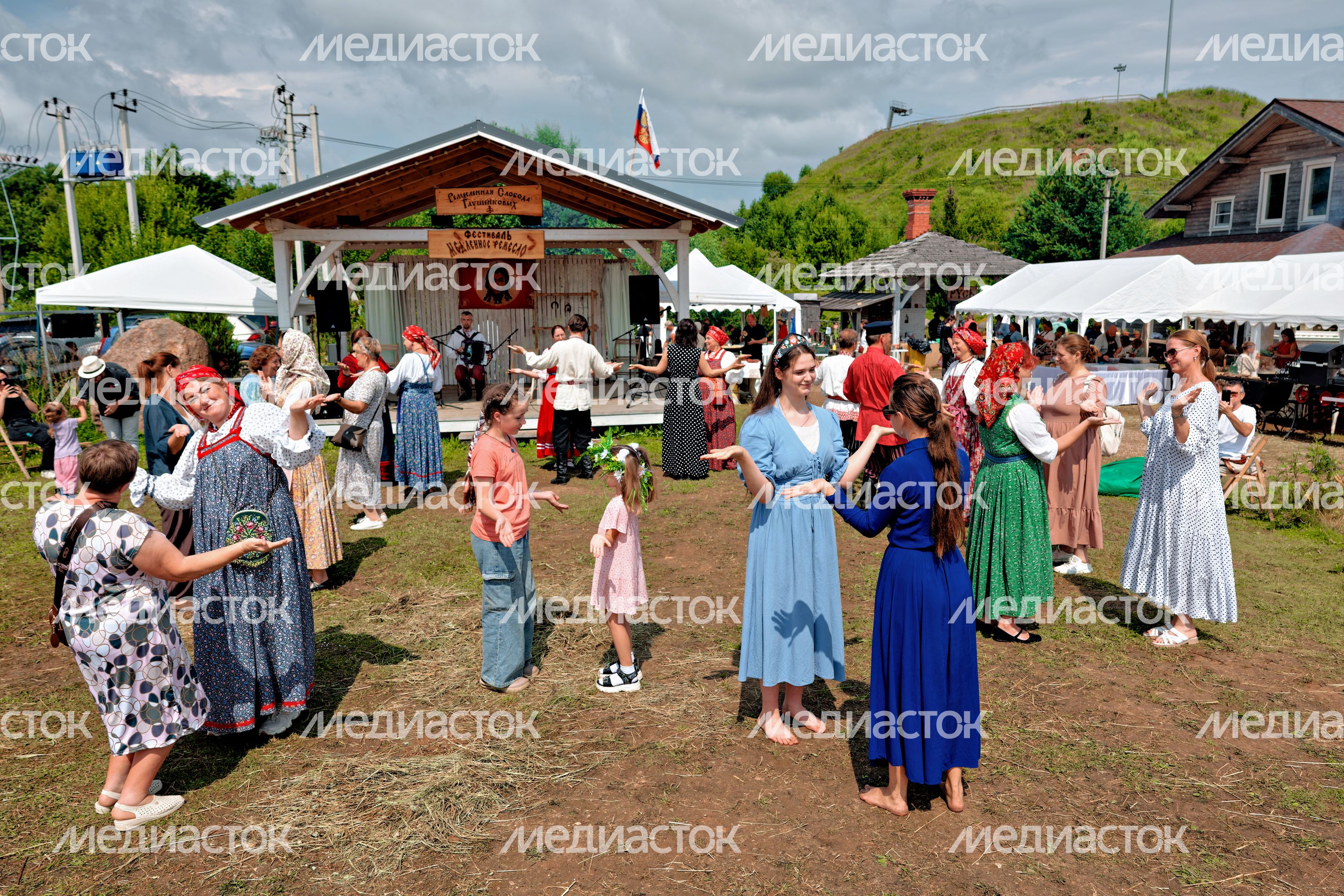 Ремесленный фестиваль в слободе Глушенковых Дмитровского округа