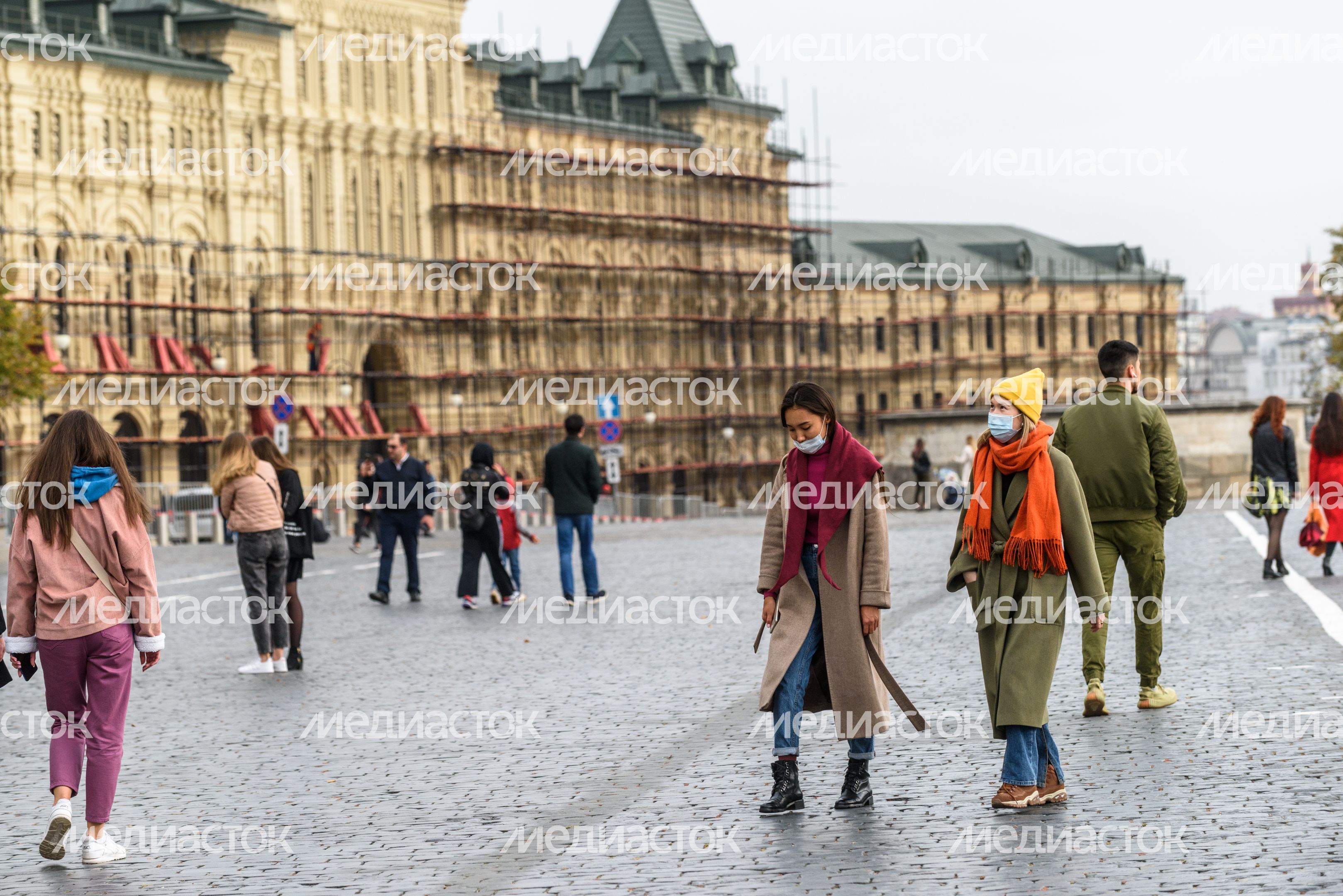 Масочный режим в Москве