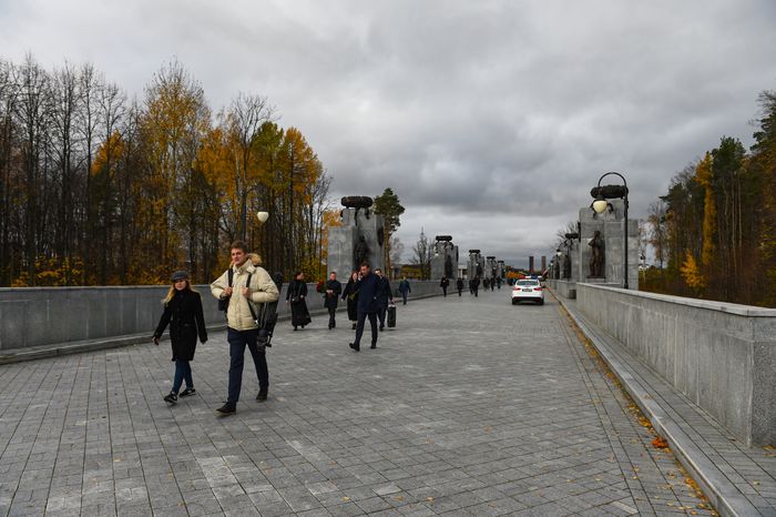 Церемония прощания с космонавтом Алексеем Леоновым в Подмосковье