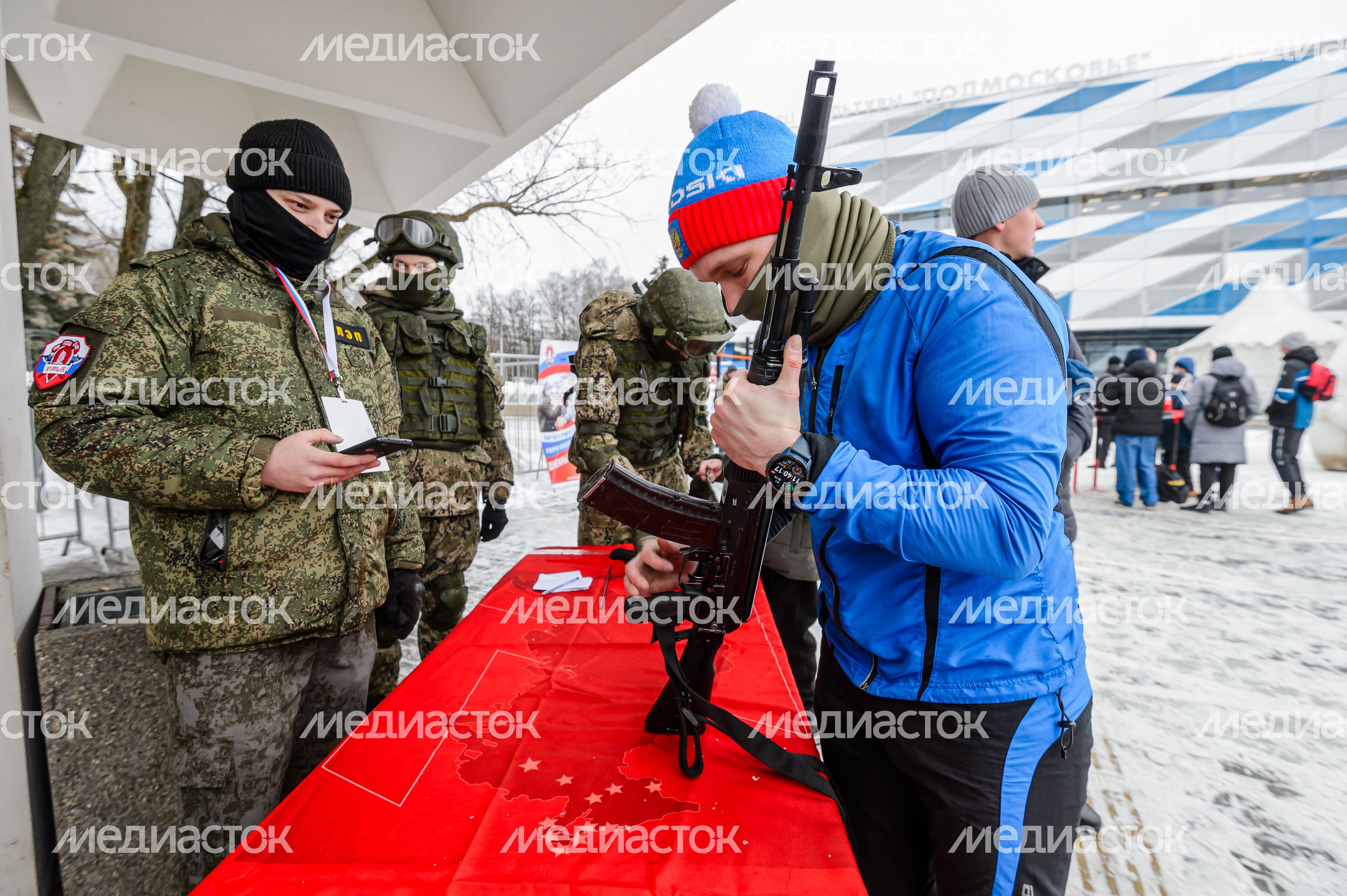 Международная спортивно-патриотическая акция «Быть здоровым – это модно» в Красногорске