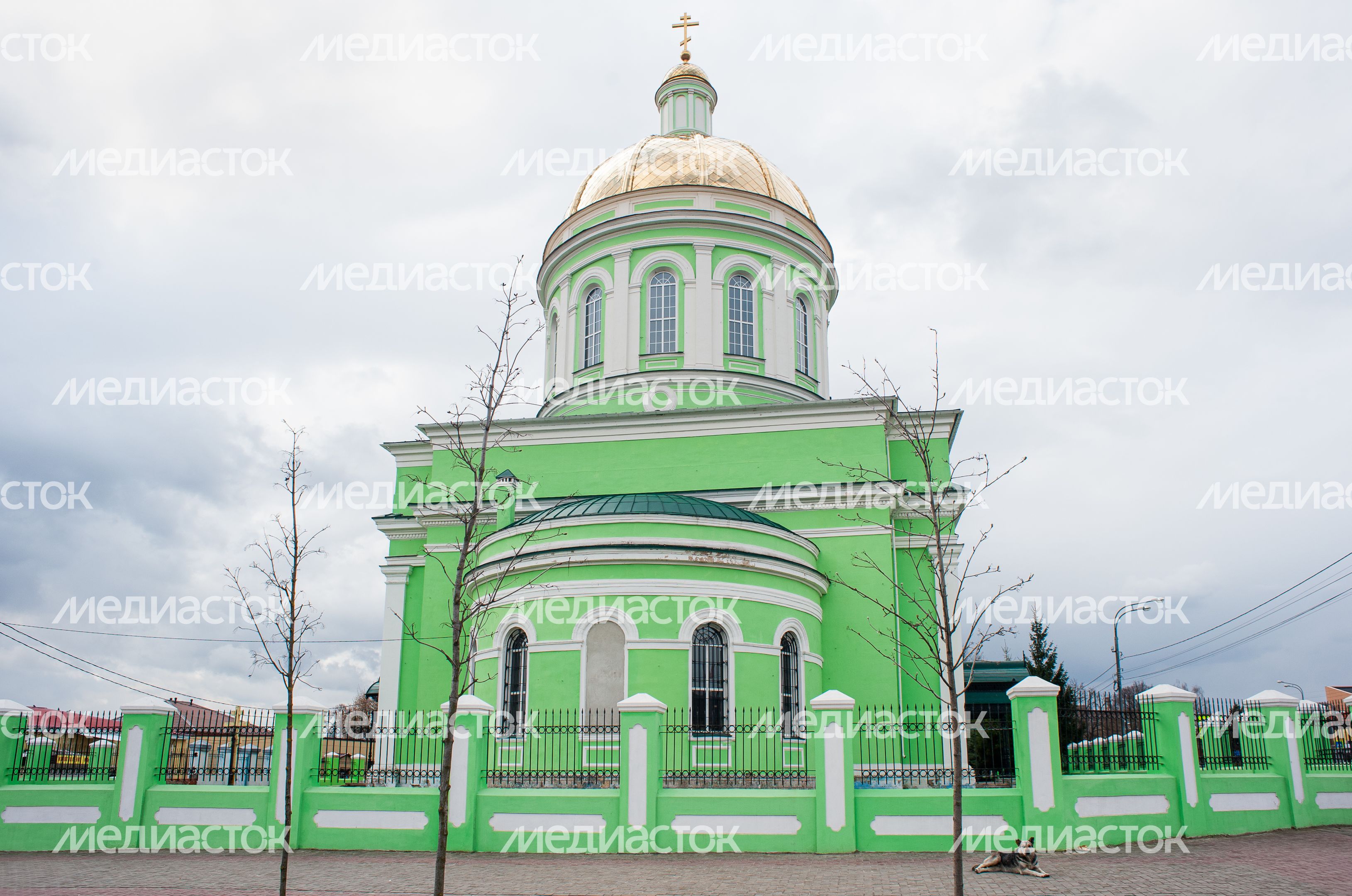 Весенние виды города Озёры
