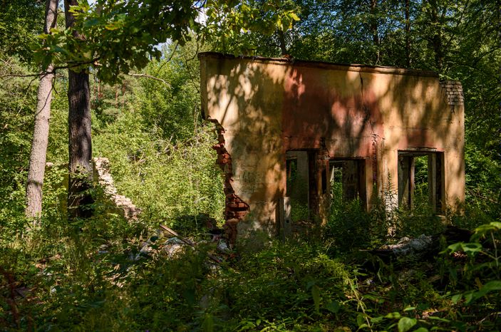 Заброшенный детский лагерь «Красный воин» в Наро-Фоминском районе