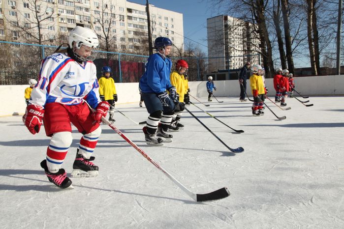 Детская школа хоккея «Русь» в Москве