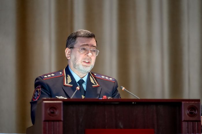 Андрей Храпов на заседании коллегии Главного управления МВД России по Московской области