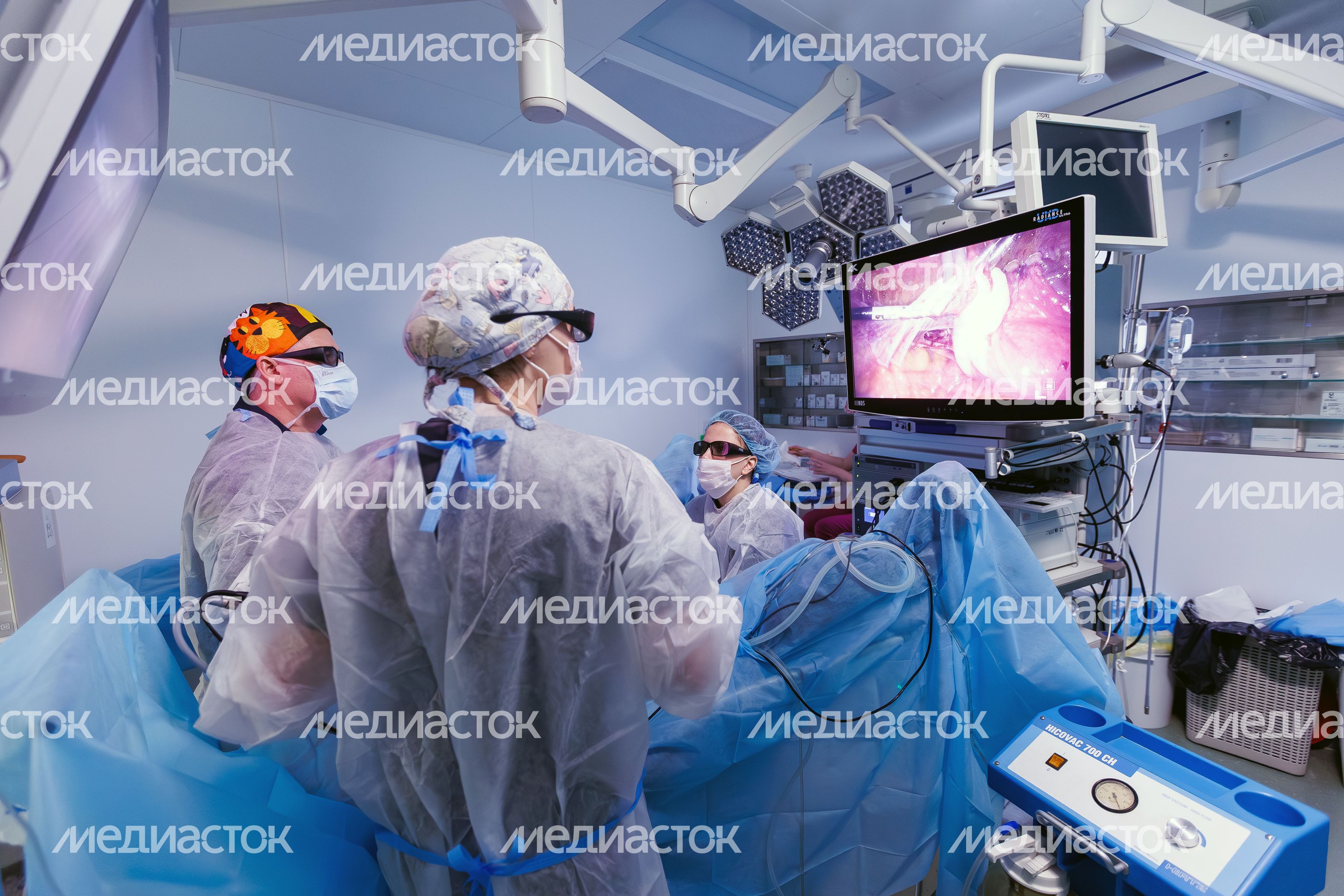 Операционная Московского областного НИИ акушерства и гинекологии имени академика В.И. Краснопольского (МОНИИАГ) Операционная Московского областного НИИ акушерства и гинекологии имени академика В.И. Краснопольского (МОНИИАГ)
