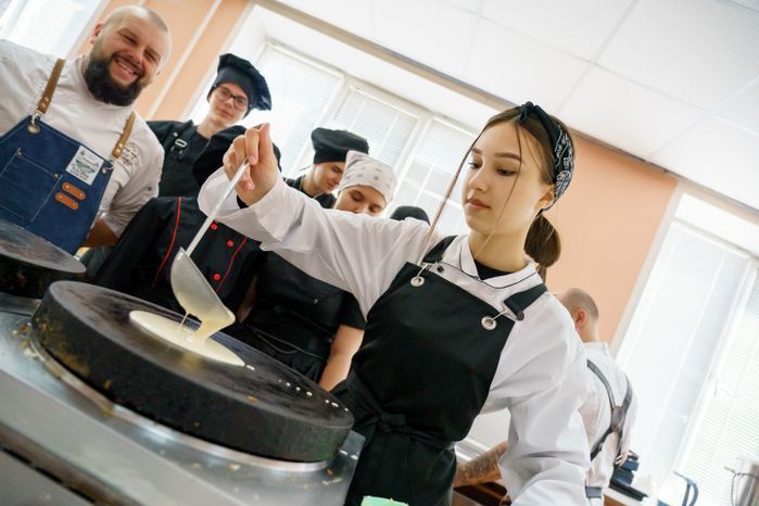 Масленица в колледже "Коломна"