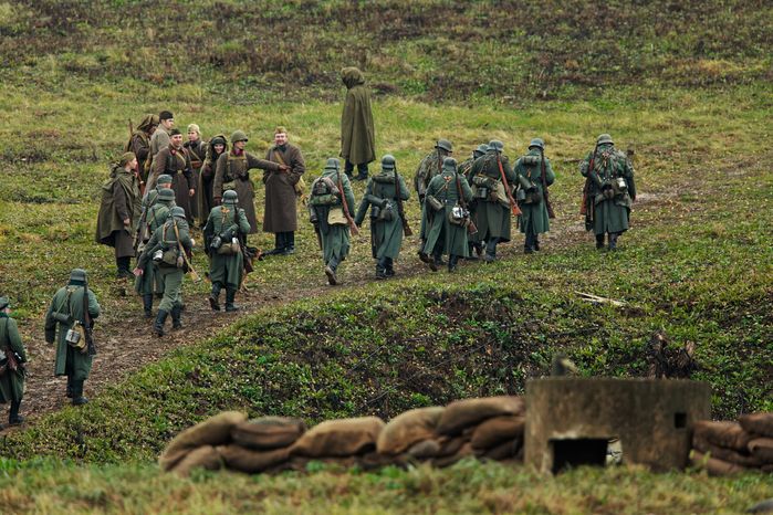 Военно-исторический фестиваль «Москва за нами. 1941 год» на Бородинском поле