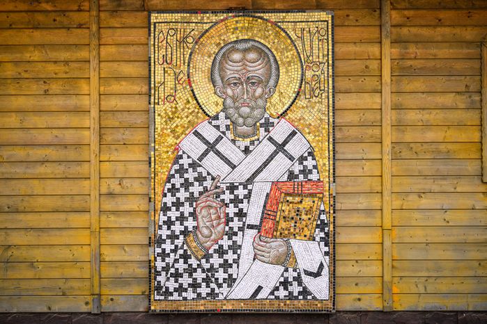 Микрорайон Белые Столбы города Домодедово осенью