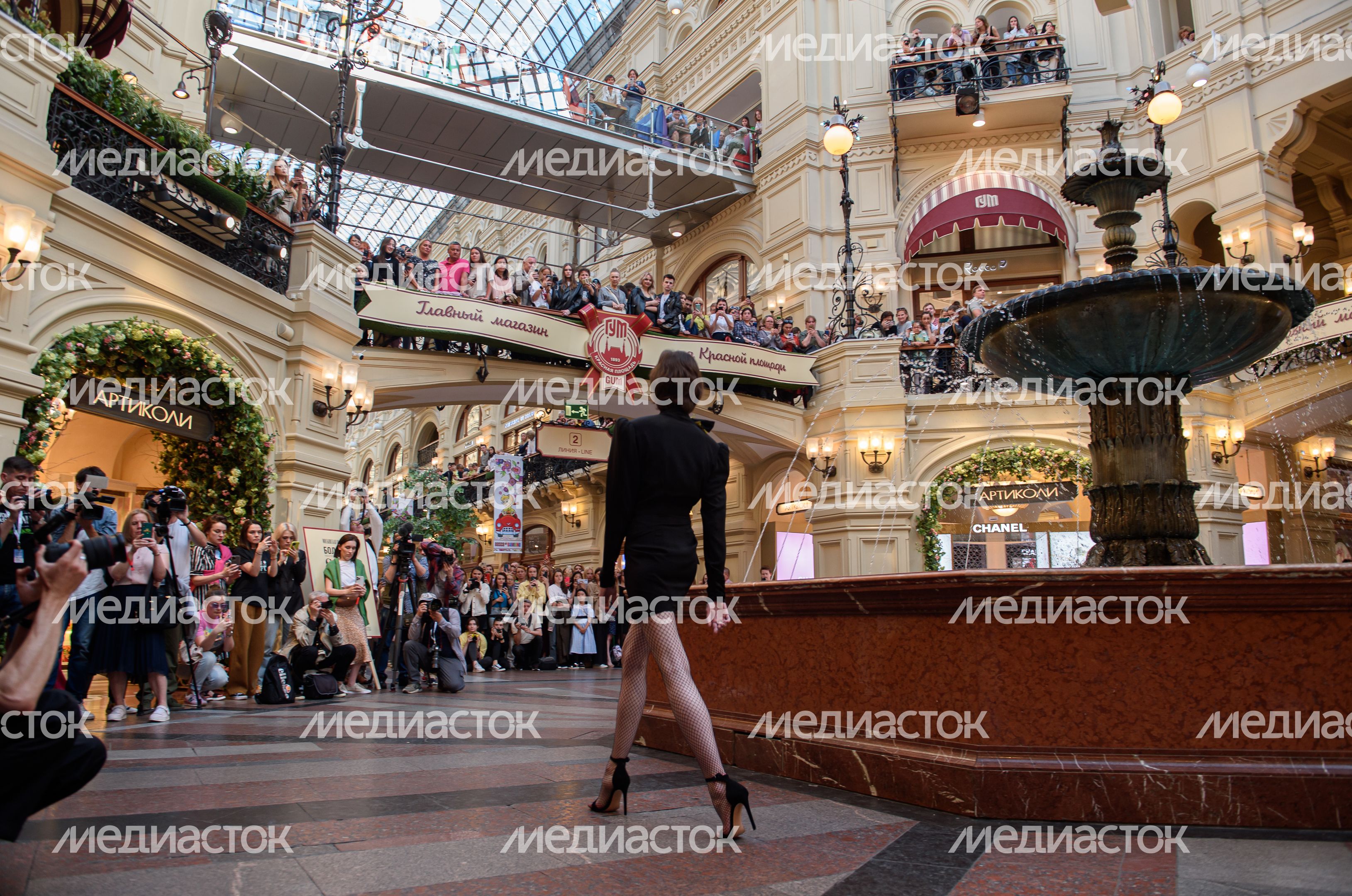 Открытие «Московской недели моды. Модная столица»