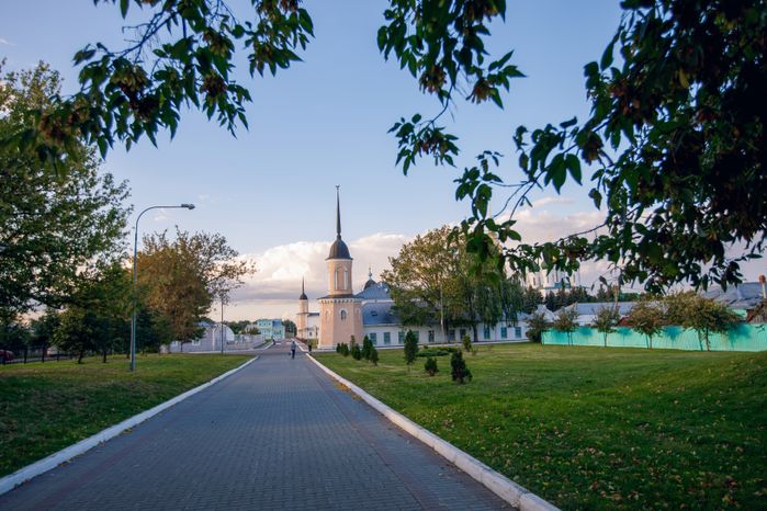 Коломна. Виды города. Осень