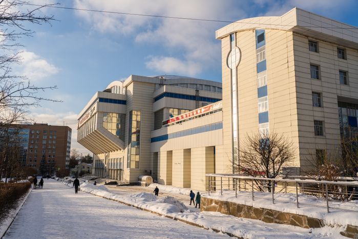Здание волейбольного центра в Одинцово
