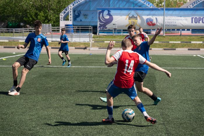 Финал регионального турнира по футболу "Кожаный мяч" в Подольске