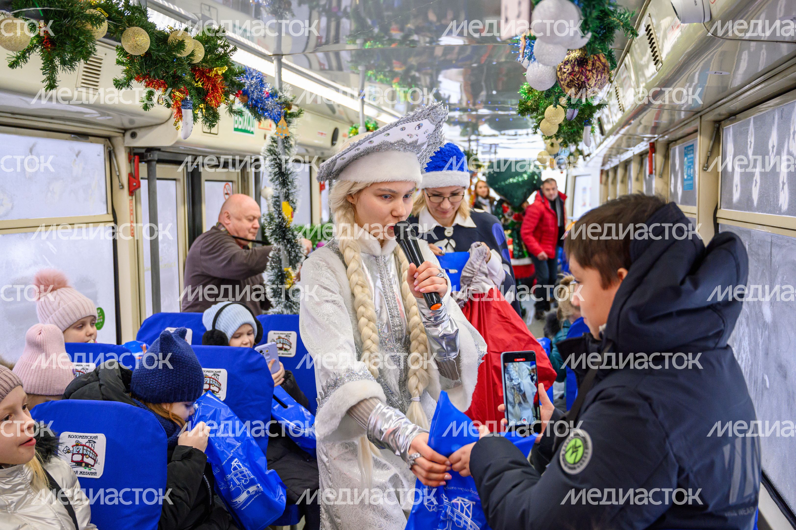 Новогодняя экскурсия на Коломенском трамвае желаний