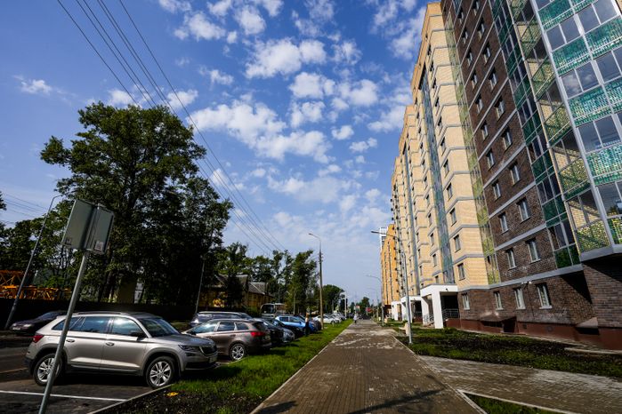 Многоквартирные жилые дома по ул. Тверской в Дубне