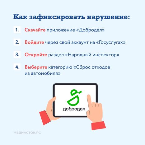 Сброс отходов из авто квадрат 03