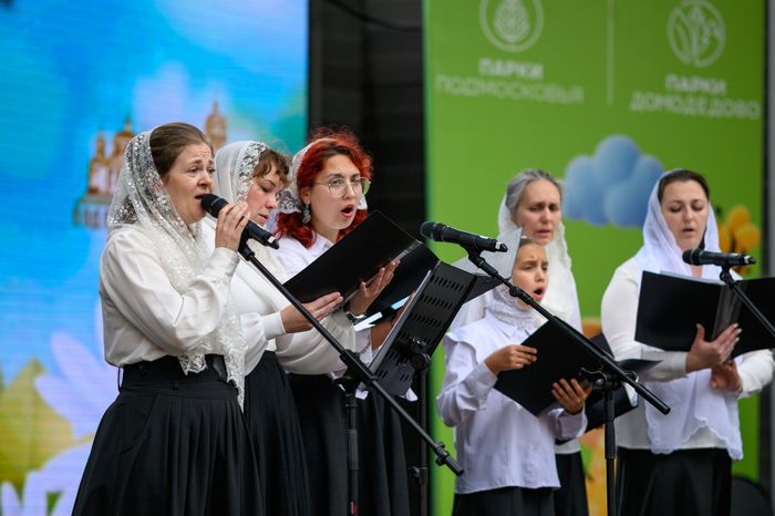 Фестиваль «День семьи, любви и верности» в парке «Елочки» Домодедово