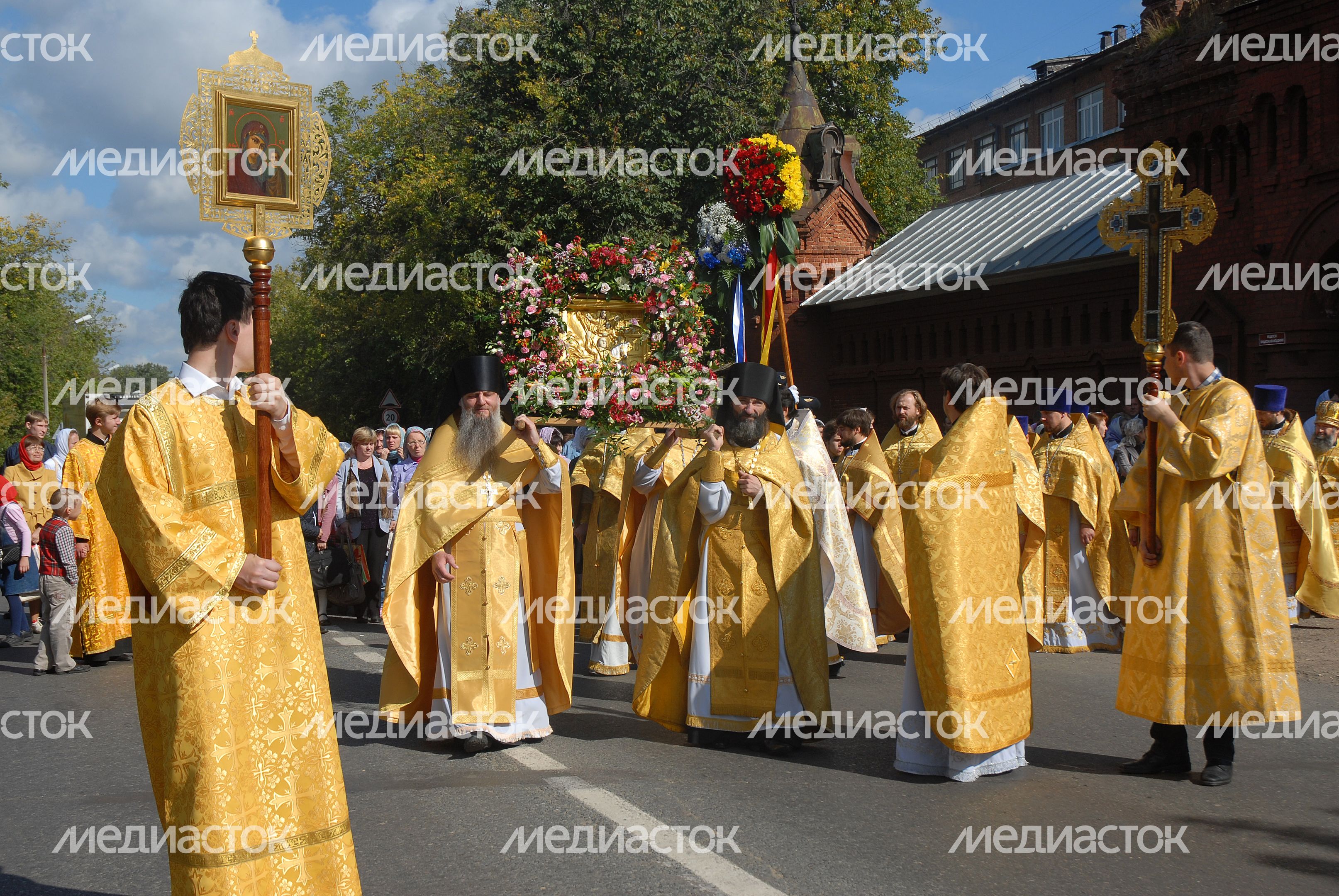 Крестный ход в Егорьевске Крестный ход в Егорьевске