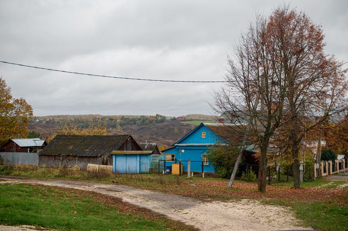 Осенние виды села Спас-Дощатый