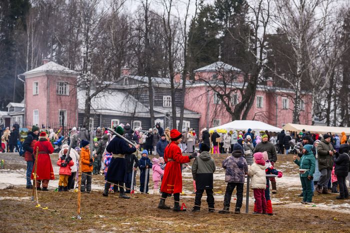Празднование Масленицы в Муранове
