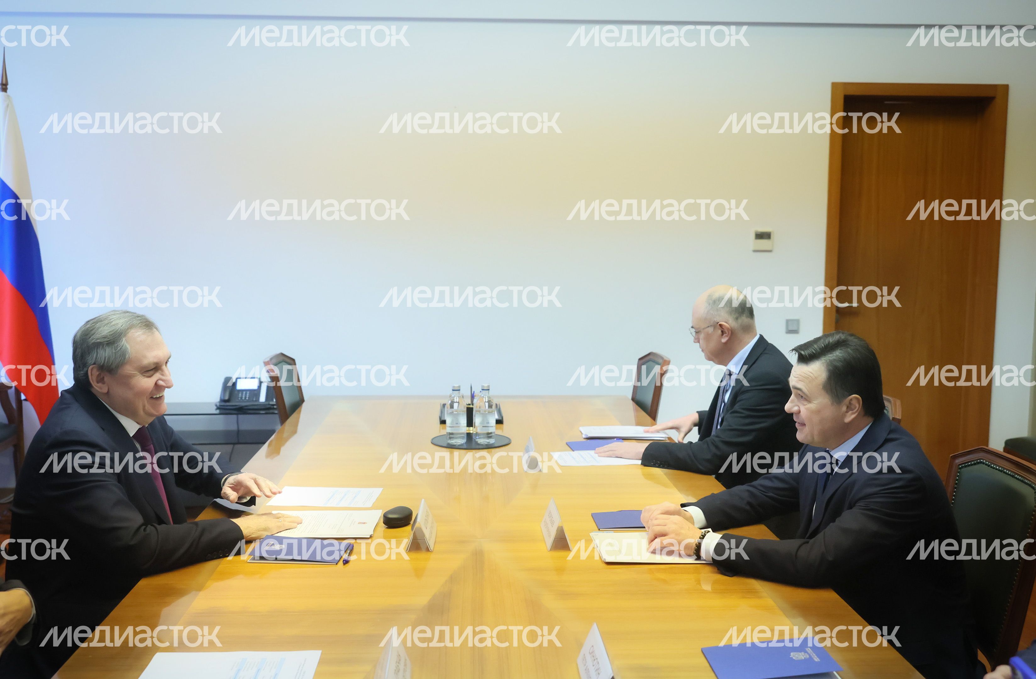 Встреча губернатора с министром энергетики РФ Николаем Шульгиновым