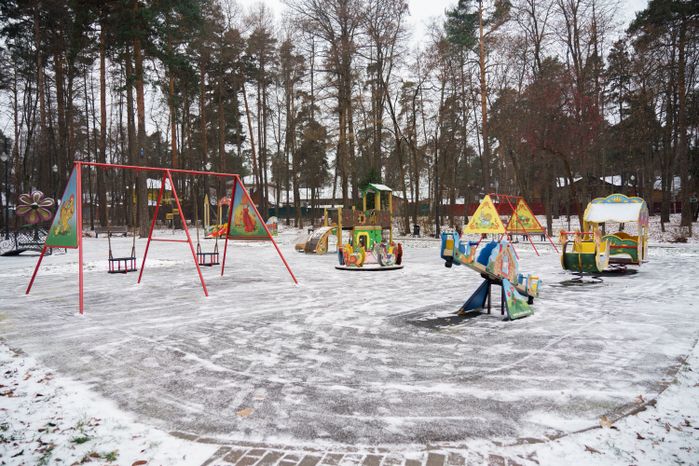 Люберцы. Томилинский лесопарк. Зима