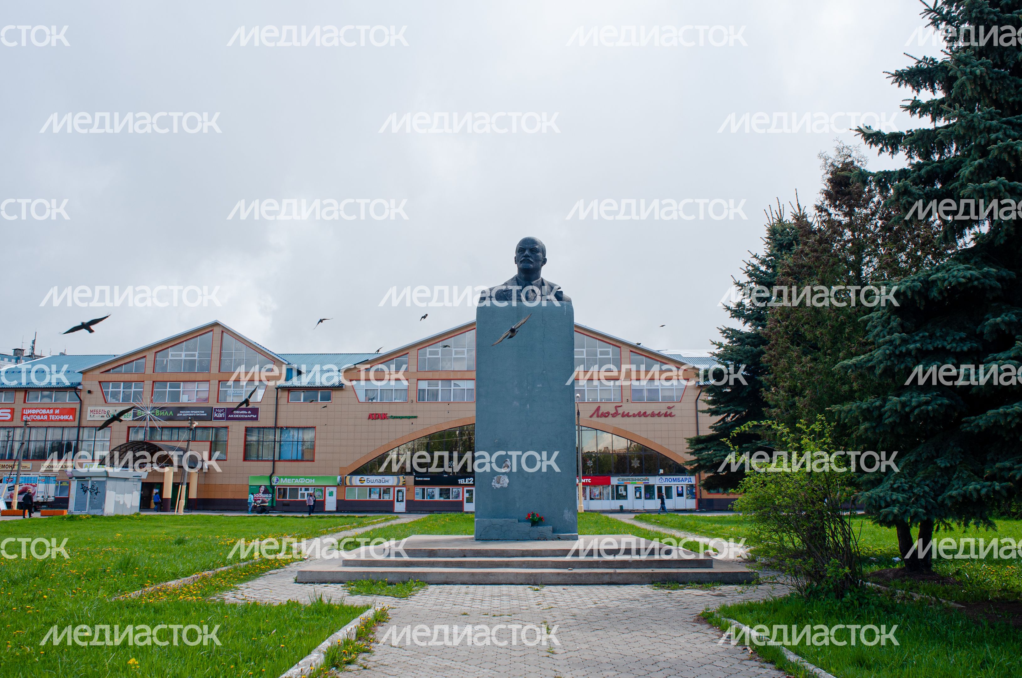 Весенние виды города Хотьково